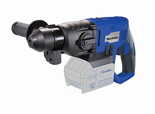 Westfalia ABH18 Bohrhammer 18V Li-Ion ohne Akku und Ladegerät