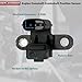 Engine Car Crankshaft Position Sensor L4 1.8 L2.0L Compatible with Mitsubishi 2002-2007 Lancer / 2001-2002 Mirage (Note: 01 02 03 04 05 06 07) Replaces OE # PC527 907-932 235131 MR560132