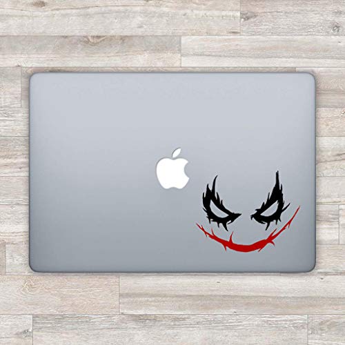 Joker MacBook Decal Batman MacBook Sticker Superhero MacBook Air Pro Laptop Decal Justice League Villain