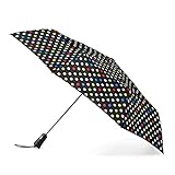 Totes Titan Compact Travel Umbrella -UV Sun Protection, Windproof, Waterproof, Auto Open/Close