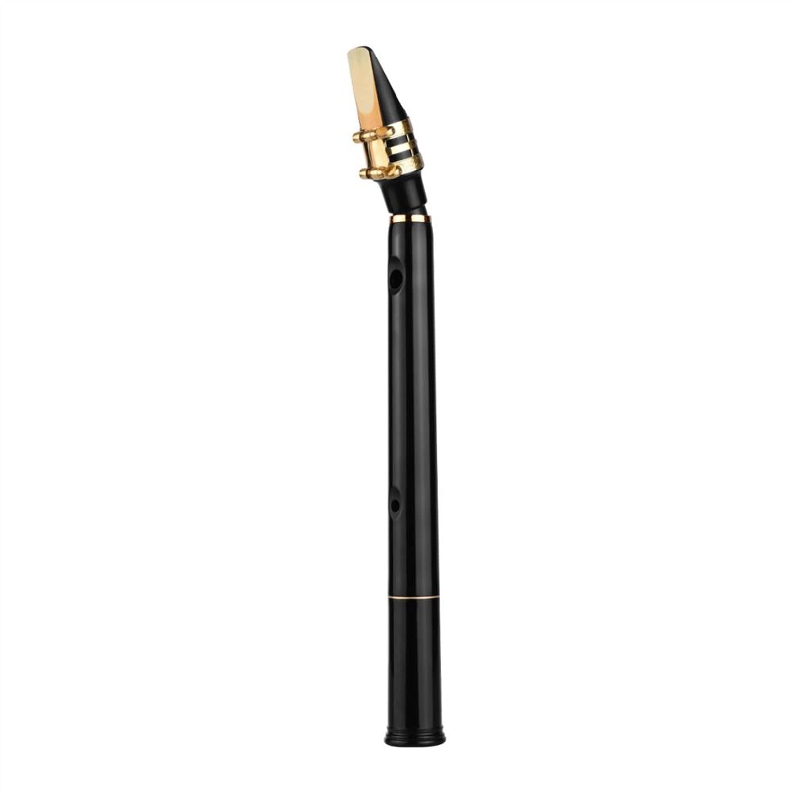 Saxophon Pocket Sax Mini Tragbares Saxophon Kleines Saxophon Mit Tragetasche Holzblasinstrument (Color : 3/4)