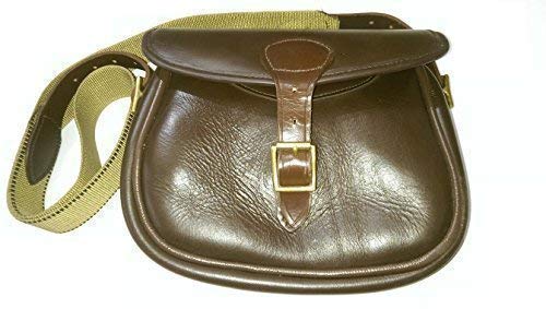 Farm Cottage Brands Rápido Carga Marrón Cuero Cartucho Bolsa - Contiene 100 Cartuchos