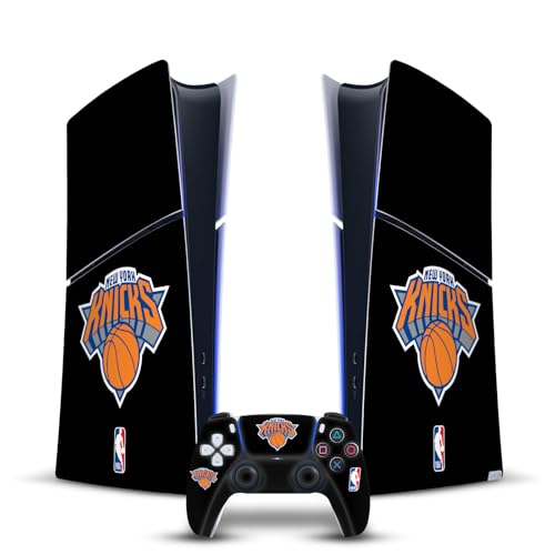 Vinyle PS5 Slim New York Knicks - Skin autocollant pour console PlayStation 5 Digital et manette