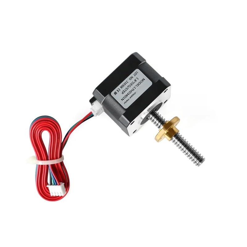 POWTAXBJGD Linear Stepper Electronic Starter NEMA 17 Stepper Electronic Starter with Lead Screw 50-100mm Tr8*2 2mm Lead 2mm Pitch(70mm Tr8-2)