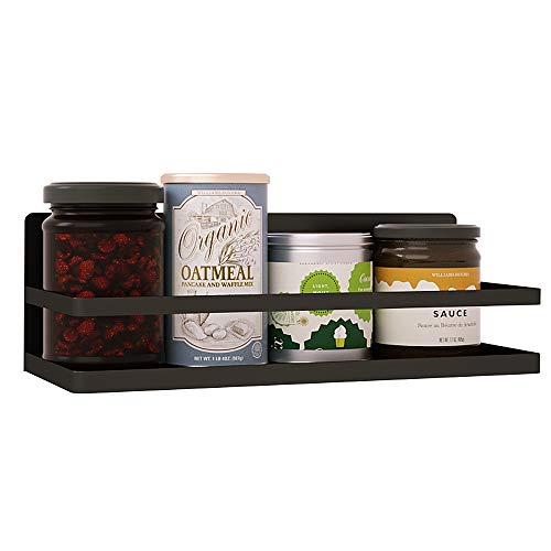 Magnetic Spice Rack For Refrigerator,Spice Storage For Fridge,Magnet Shelf for Kitchen Organizer,Great Space
