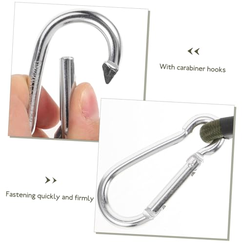 Sangles élastiques ajustables et résistantes, lot de 6 cordes de fixation robustes