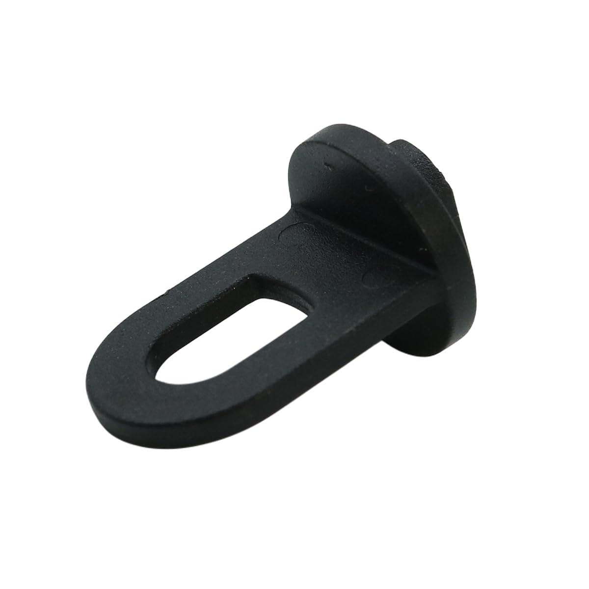 Ludom 50 Pcs Greenhouse Twist Clips, Plastic Greenhouse Shade Clamps for Hanging Plants, Basket Pots, Fixing Shade Cloths (Black)