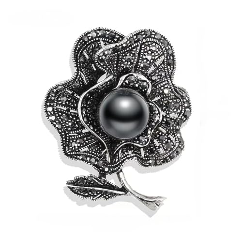 Image of Brooch Pins For Women Fashion Elegant Brooches Lapel Badges Coat Sweater Scarves Shawl Dress Accessory Wedding Party Prom Jewelry