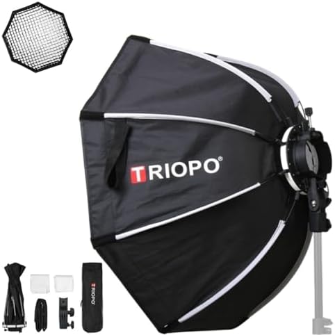 Namolit 140cm/55" Photography Octagon Softbox Grid Black Honeycomb Grid Softbox 9 thumbnail image
