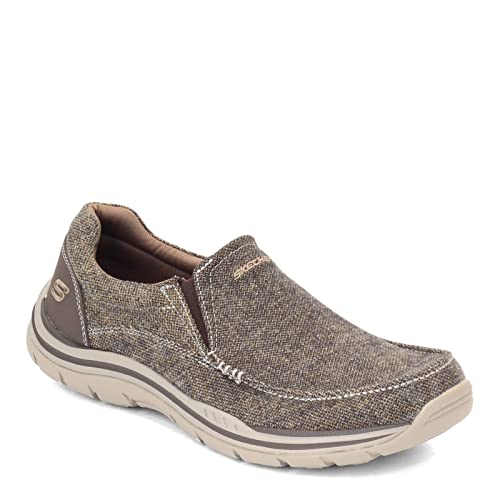 Image of Skechers Men's Expected - Avillo Navy Canvas Loafers and Mocassins