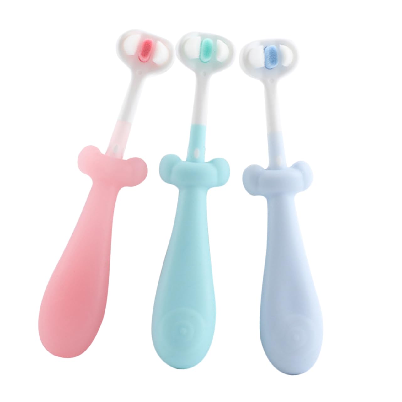 PACKOVE 5 Series Cepillo De Dientes De Cerda Dentición Tu Oral Cepillo De Dientes Infantil Cepillo De Dientes Para Cepillo De Dientes Para Bebés Tipe 3 Piezas X 5