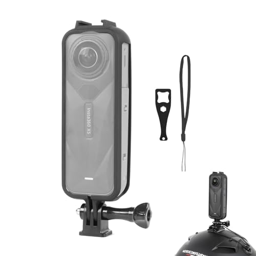 Image of Insta 360 X5 Plastic Protective Frame Case | Border Cover Cage for Insta 360 X5 | Anti-Fall, Anti-Scratch, Shockproof ABS Housing | Action Camera Accessories