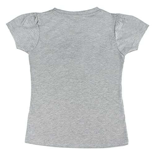 Image of Frozen Girls Round Neck Puff Sleeve T-Shirt