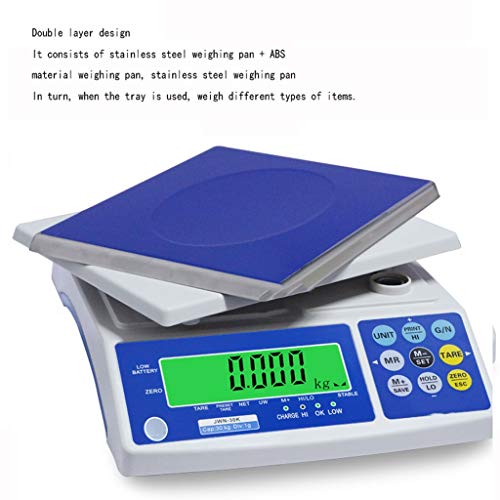 Báscula digital eléctrica de alta precisión 30kg/1g miniatura 4
