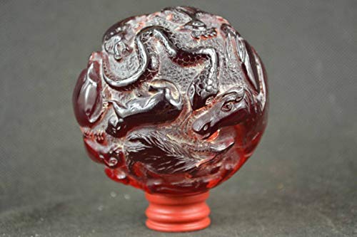 12 Statues de dragon du zodiaque sculptées main, le cadeau idéal