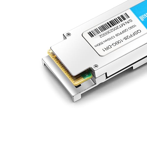 Image of 100G QSFP28 DR Single Lambda Optical Transceiver Module,Compatible with Ruijie Networks 100G-QSFP-DR1-SM1310,100GBASE-DR QSFP28 1310nm 500m Duplex LC SMF with FEC DDM
