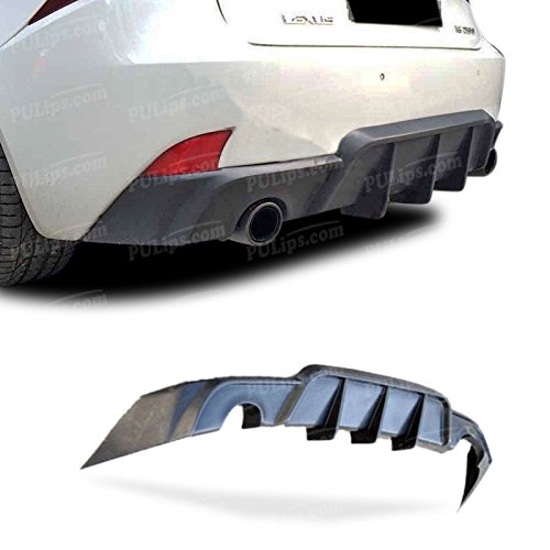 Walker Style Rear Bumper Diffuser Compatible With Lexus IS 2014-2017