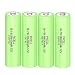 Batterien AA Wiederaufladbar Akku NIMH 1,2V 600mAh für Solarlampen,Spielzeug,4 Stück,PKCELL