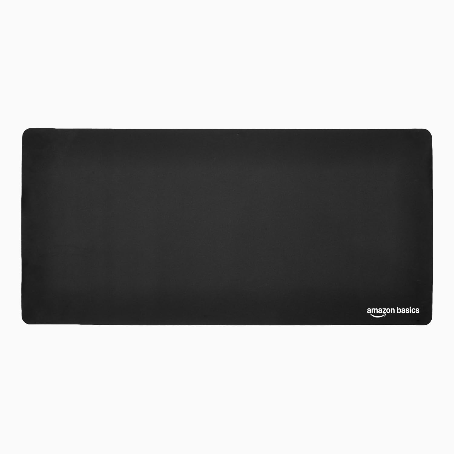 Amazon Basics Extended Rectangular Mouse Pad with Smooth Cloth Surface and Non-Slip Rubber Base, Extended Size for Gaming, Office & Home Use, 35.5 x 16.88 Inches (Large), Black-image-44