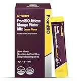 FromBIO African Mango Water Mix Lemon Flavor (0.14 oz, 14 sticks) - Irvingia Gabonesis/African Mango Seed Extract 300 mg, Collagen Peptide 200 mg (300 Da)