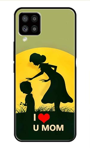 Image of Metal TPU Printed Back Cover for Samsung Galaxy M62 (Love U Mom) 360 Degree Protection | Camera Protection -25092024(AR)