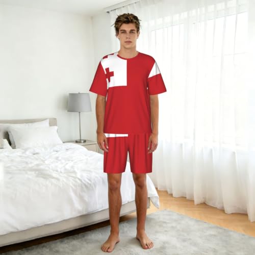 Pyjama Tonga respirant imprimé drapeau stretch pour relaxation ultime