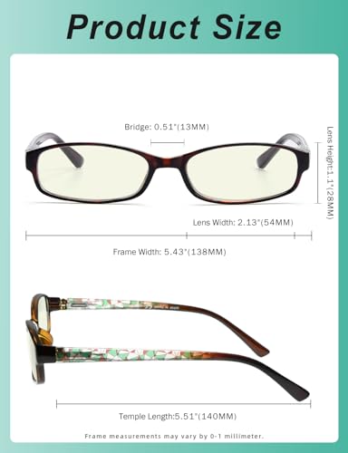 Image of Eyekepper 3 Pack Blue Light Blocking Eyeglasses Crystal Clear Computer Readers