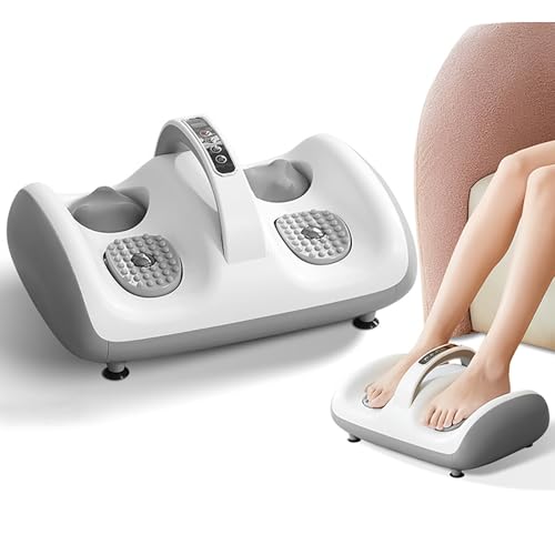 Masajeador de pies Shiatsu con calor para alivio del dolor, fascitis plantar, neuropatía y mejora de la circulación sanguínea, diseño compacto miniatura 1
