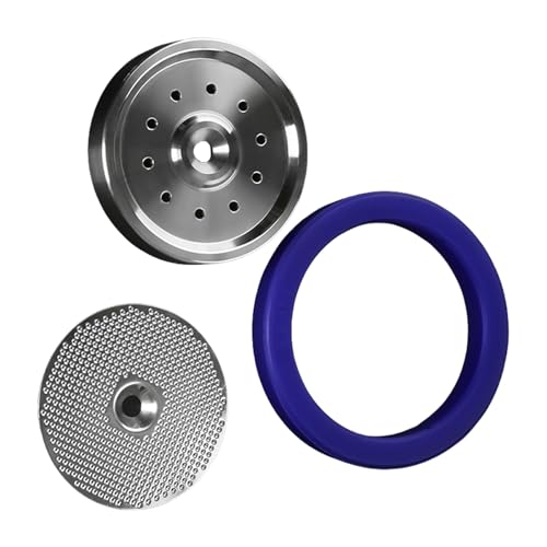 Oxxggkao Stainless Steel Inner Shower Screen Holder Replacement for BES900XL BES920X BES980XL BES990 Espresso Machine Filter Coffee Machine Parts