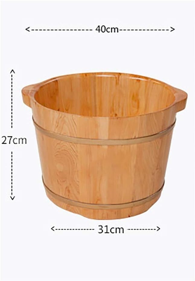 Cubeta de Madera para Spa de Pies y Sauna miniatura 4