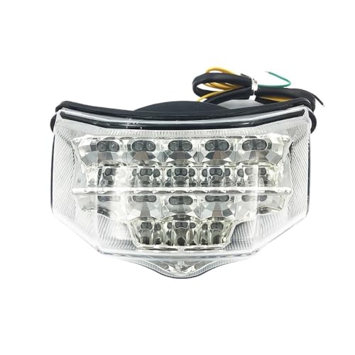 Feu arrière LED pour FZ6 600 et FZ6-S2 : clignotant intégré transparent momt