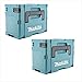 Price comparison product image Makita 821551-8 MakPac Type 3 Stacking Connector Case 396mm x 296mm x 210mm Pack of 2