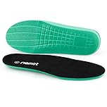 riemot Insoles for Women and Men, Comfort Insole Cushioning Inner Soles for Running Shoes, Trainers, Work Boots, Sneakers, Replacement Shock Absorption Shoe Inserts, Black, UK 5