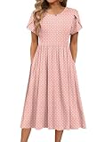 HOTOUCH Floral Dress for Women 2026 Summer Midi...