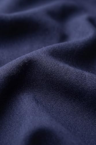 Image of Peter England Men's Premium Solid Herringbone Regular Fit Full Sleeve Formal Shirt | Wonder Fabric | Cotton Rich