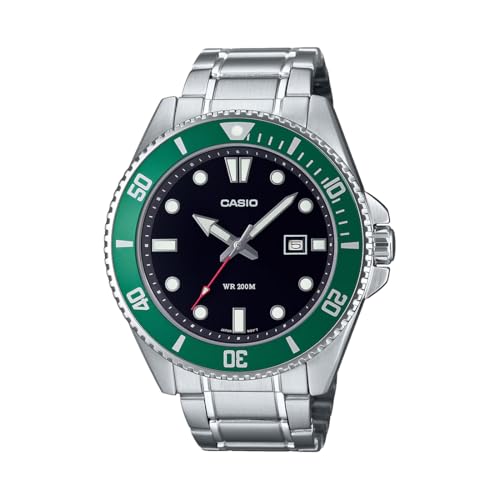 Men MDV-107D-3AVDF Analog Black Dial Men (A2192)