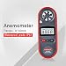 Imagen de Anemómetro digital LCD portátil medidor de velocidad de viento viento medidor de velocidad de flujo de aire termómetro de medición para windsurf