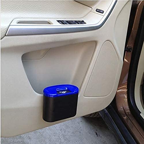 Marrone Car Trash Universal Travel Auto Car Trash Can Bin Bag Rubbish Garbage Holder Tool Mini Stowing Portable Car Dustbin || Multicolor (1 Pcs)-image-33