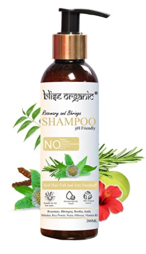 Blise Organic Rosemary & Bhringaj Shampoo