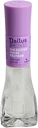 Esmalte De Tratamento Dailus Top Coat Glitter Que Faltava