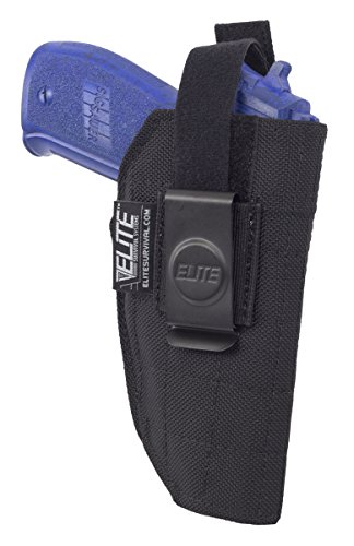 Elite IWB Concealment Holster for Full Size Glock, Sig Sauer, Taurus, Beretta, Springfield & More