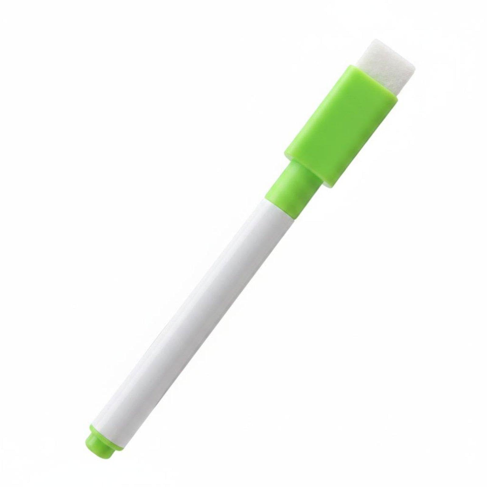 CALANDIS Whiteboard Marker with Eraser Erasable Water Based for Sketch Board, School Green W Magnetic Brush-image-24