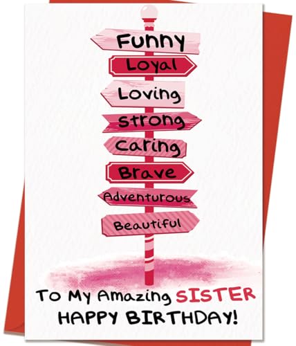 Mcduldul Sister Birthday Card