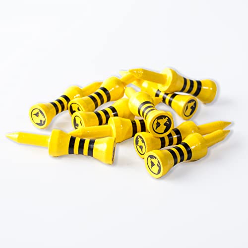 Green Swing Bamboo Golf Tees 45mm, Full Colour Edition - Image 3