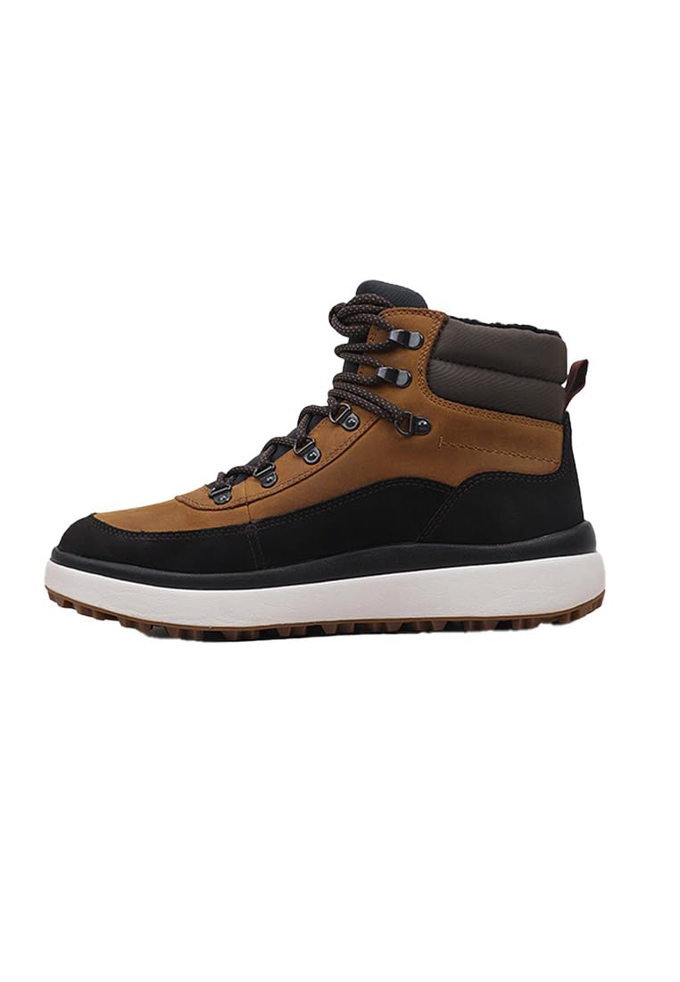 Geox Men's U Granito + Grip B A Ankle Boot, Ochre Dk Coffee, 9 UK