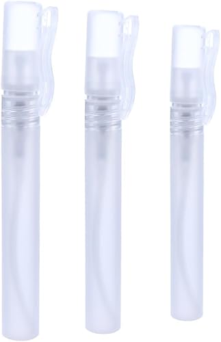 Miniatura 3 de Leadigol 9 botellas vacías recargables de perfume en aerosol, 0.2 fl oz, 0.3 fl oz, 0.3 fl oz, botella de perfume en forma de bolígrafo, tubo de