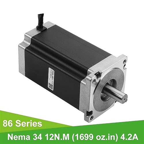 Moteur pas à pas 12N.M hybride bipolaire avec longueur 156mm pour machine commande numérique