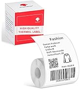 Phomemo Printeretiketten voor M120 M110 M200 labelprinters, multifunctionele barcode, levensmidde...