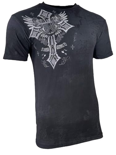 Image of Xtreme Couture by Affliction Men's T-Shirt Brigadier Y2K