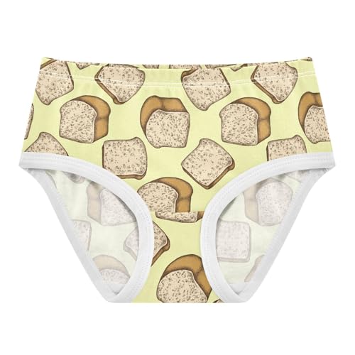 Girls' Underwear Toast Cotton Stretch Comfort Toddler Panties